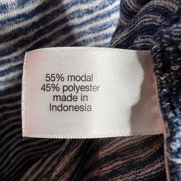 Lane Bryant Soft Stretch Jersey Modal Blend Knit Top Ruched Sides Size 22/24 - Picture 7 of 8